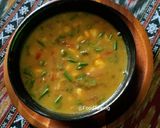A picture of step 5 of Sweet Corn Soup.