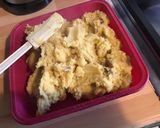 Une image de l'étape 4 de Gâteau de polenta aux cèpes, bœuf, tomate et champignons de paris.