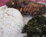 A picture of step 3 of Fried fish# authors marathon #festive contest.
