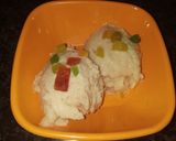 A picture of step 3 of Custard apple icecream.