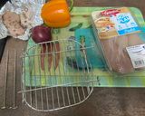 Une image de l'étape 1 de Petites brochettes de poulet.
