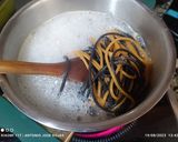 Foto del paso 4 de la receta Mezclum de spaghetti con alcachofas y tomate 🍅