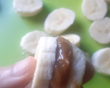 Foto del paso 1 de la receta: Bombones de banana y dulce de leche😃
