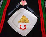 A picture of step 6 of Spanish Omlate.