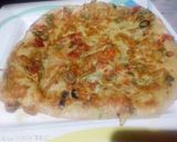 A picture of step 5 of Pizza Paratha.