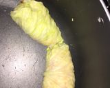 A picture of step 4 of Doleman(mincemeat roll).