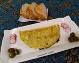 عکس مرحله 1 از دستور املت اسفناج