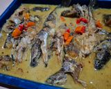 Foto langkah ke 6 dari resep Ikan Gabus kuah santan (bumbu simpel/resep keluarga).