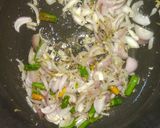 A picture of step 1 of Bhajan Aloo Pulao.