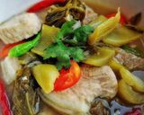 รูปขั้นตอนการทำที่ 4 ของ ต้มผักกาดดองหมูสามชั้น