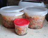 2038. Fermentálással készült sima és csípős vegyes savanyúság! recept fázis 6 fotója