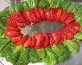 Une image de l'étape 4 de Trio de tomates à la romaine et mozzarella sauce balsamique.