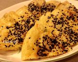 A picture of step 11 of Pan-Fried Rice and Wheat Flatbread.