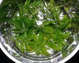 Une image de l'étape 1 de Infusion naturelle à la verveine du jardin et citron BIO 🍋.