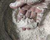 A picture of step 2 of Puttu.