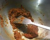 A picture of step 4 of Ghugni or Aloo Matar (no onion garlic).