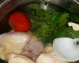 Foto del paso 1 de la receta: Caldo de pollo a mi estilo con plátano