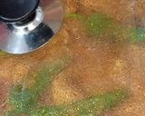 A picture of step 4 of Achar gosht with homemade masala.