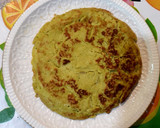 Foto del paso 4 de la receta: Tortita de aguacate y jengibre con harina de garbanzos