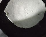 A picture of step 1 of Rice flour roti.