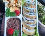 Foto langkah ke 4 dari resep Sushi wortel dan timun bekal buat anakq.