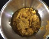 A picture of step 3 of Mango barfi.