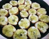 A picture of step 5 of Garlic and Herb Bread Crisps.