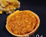 A picture of step 3 of Masala Bael or Wood-apple.