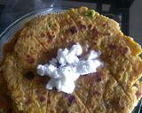 A picture of step 2 of Missi Roti.