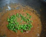 A picture of step 4 of Shahi paneer masala.