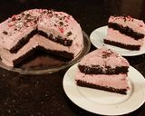 A picture of step 20 of Chocolate Layer Cake with Cherry Cheesecake Filling and Frosting.