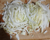 Foto del paso 1 de la receta: Salteado de judías verdes con col