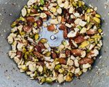 A picture of step 4 of Date rounds (khajoor puri).