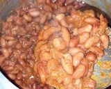 A picture of step 6 of Punjabi Rajma masala.