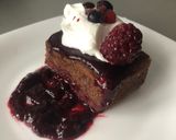 Pas rețetă Brownie cu gem de mure 4 fotografie