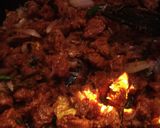 A picture of step 4 of Kerala Naadan ChIlli Meat.