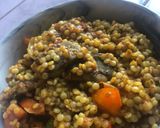 A picture of step 4 of Couscous Porridge..