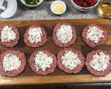 Creamy Jalapeo Stuffed Burgers with Raspberry Chipotle Sauce recipe step 5 photo