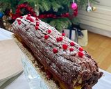 Une image de l'étape 15 de Bûche de Noël au chocolat.