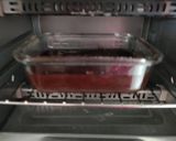 A picture of step 8 of Brownie cake.