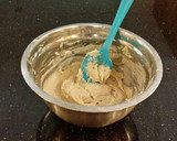A picture of step 6 of Caramel Layer Cake.