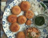 A picture of step 6 of Fry Litti in ghee.