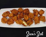A picture of step 4 of Paneer Fritters.