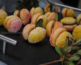A picture of step 44 of Peach cookies.