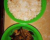 Foto langkah ke 4 dari resep Nasi tim ayam jamur no msg.