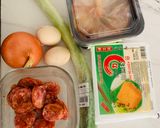 A picture of step 1 of 15-Minute Kimchi Tofu Soup (Fridge-Clean-Out Style).
