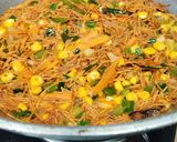 A picture of step 5 of Vermicelli Upma with Mixed Vegetables.