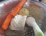 Foto del paso 1 de la receta: Ensalada americana con salmón ahumado y ricotta