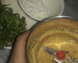 A picture of step 1 of Dahi ka paratha.