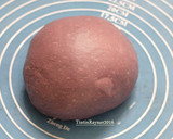 Foto langkah ke 4 dari resep Killer Toast Hokkaido Milk Taro (bubuk Ubi Ungu) Super SOFT.